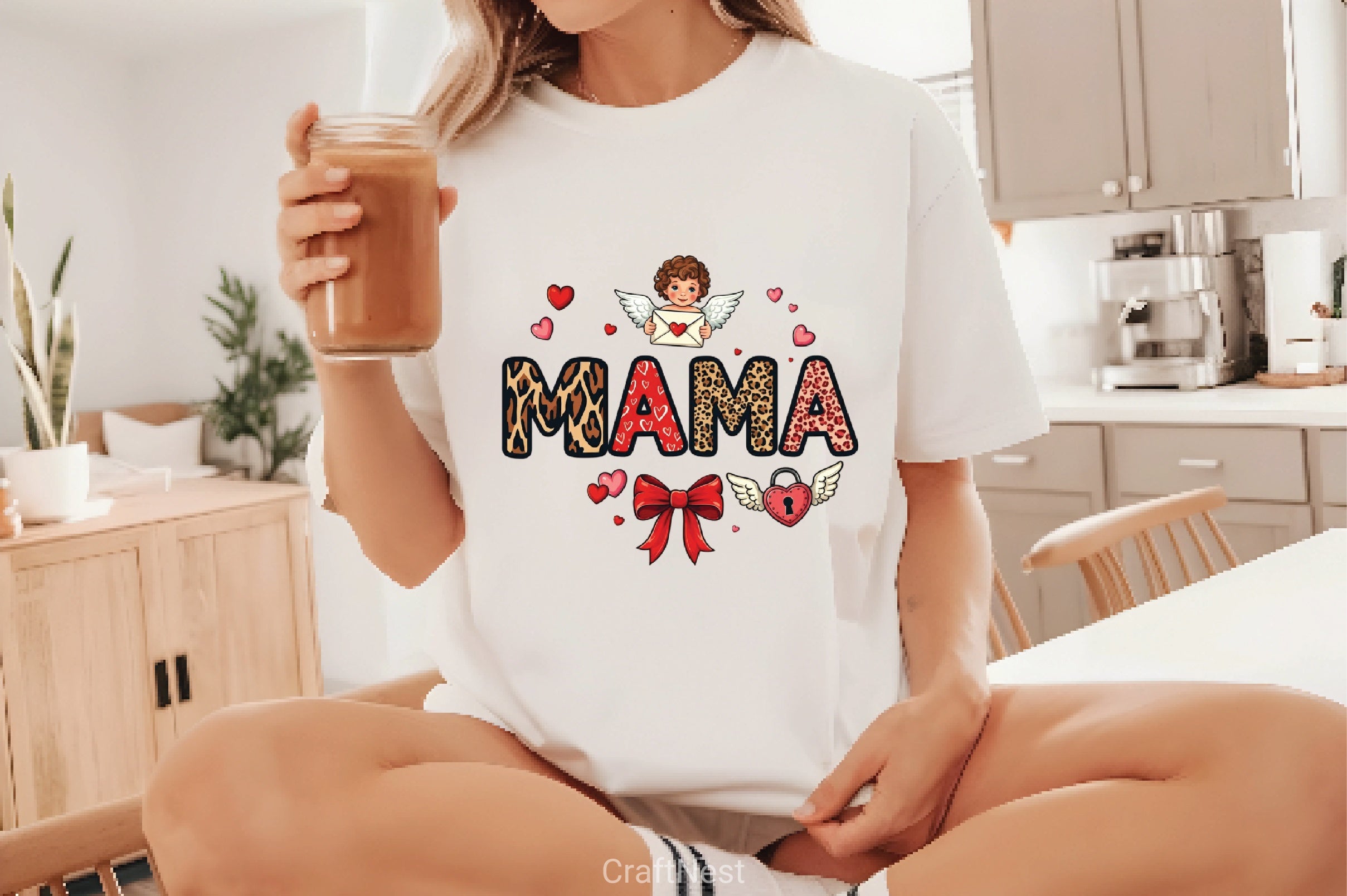 Valentine Mama Coquette Clipart Bundle - CraftNest - Digital Crafting and Art