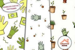 Fresh Tools & Sprouts Clipart Bundle - CraftNest - Digital Crafting and Art