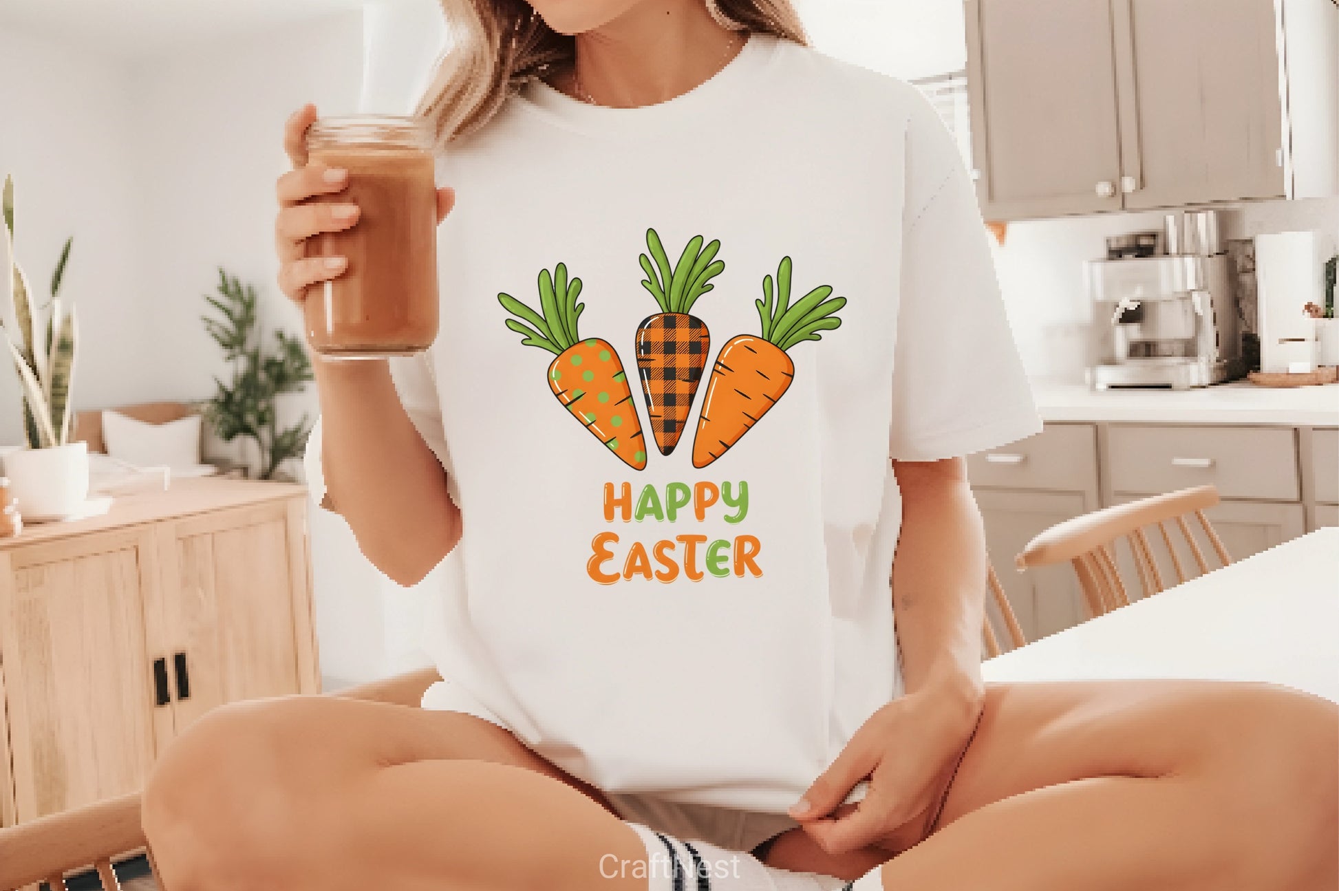 Happy Easter Carrots Clipart Bundle - CraftNest - Digital Crafting and Art