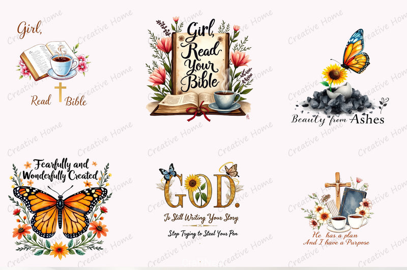 Christian Clipart Bundle - CraftNest - Digital Crafting and Art
