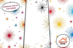 Fireworks & Sparklers Clipart Bundle - CraftNest - Digital Crafting and Art