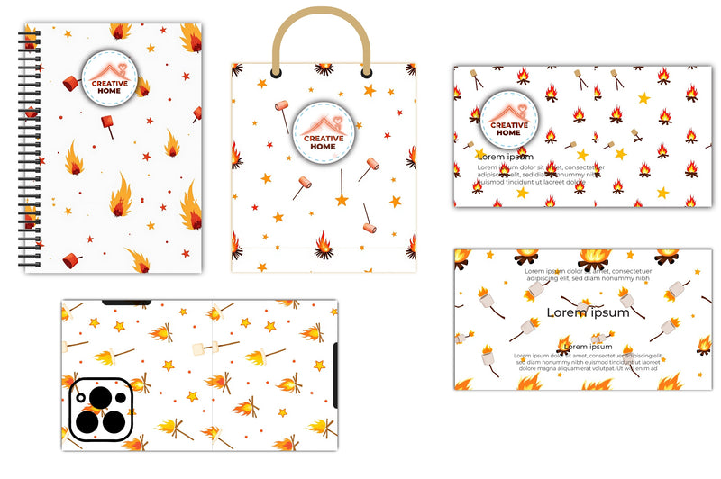 Cozy Camping Clipart Bundle - CraftNest - Digital Crafting and Art