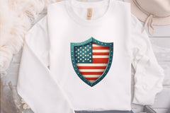 American Flag Shield Clipart Bundle - CraftNest - Digital Crafting and Art