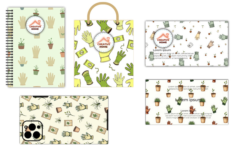 Fresh Tools & Sprouts Clipart Bundle - CraftNest - Digital Crafting and Art