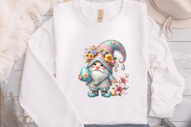 Easter Gnome Clipart Bundle 16 - CraftNest - Digital Crafting and Art