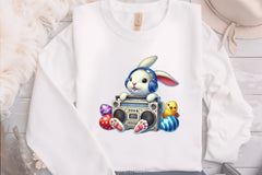 Hip Hop Bunny Easter Clipart Bundle 4 - CraftNest - Digital Crafting and Art