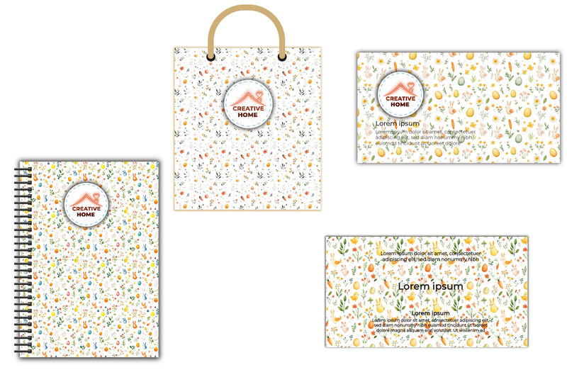 Easter Bunnies Lambs Chick Clipart Bundle - CraftNest - Digital Crafting and Art