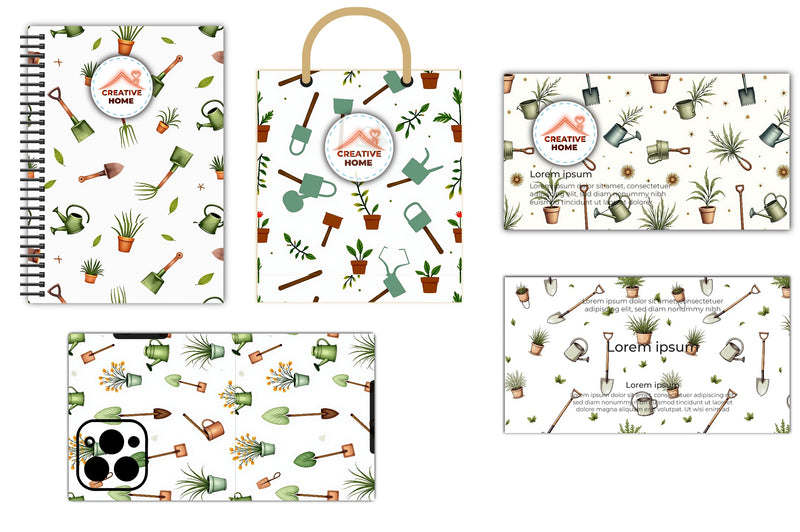 Gardening Tools & Plants Clipart Bundle - CraftNest - Digital Crafting and Art