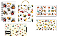 Cheerful Insect Pattern Clipart Bundle - CraftNest - Digital Crafting and Art