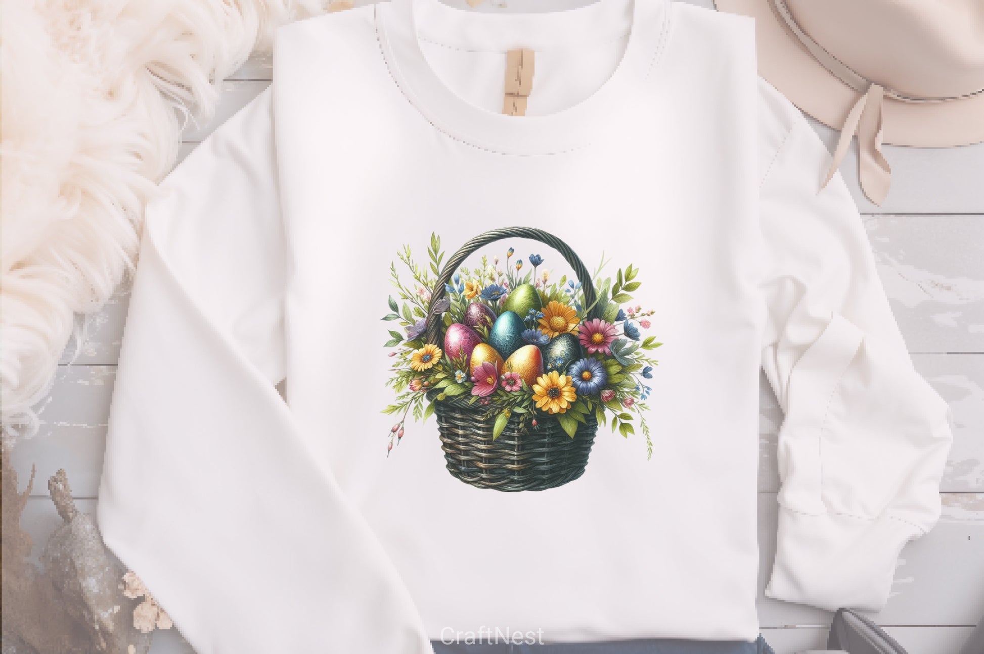 Gothic Easter Basket Clipart Bundle - CraftNest - Digital Crafting and Art