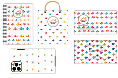 Cartoon Fish Pattern Clipart Bundle - CraftNest - Digital Crafting and Art