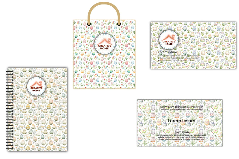 Easter Bunnies & Eggs Clipart Bundle 1 - CraftNest - Digital Crafting and Art