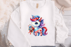 4th of July Unicorn Clipart Bundle 7 - CraftNest - Digital Crafting and Art