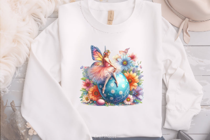 Easter Ballerina Fairy Clipart Bundle - CraftNest - Digital Crafting and Art