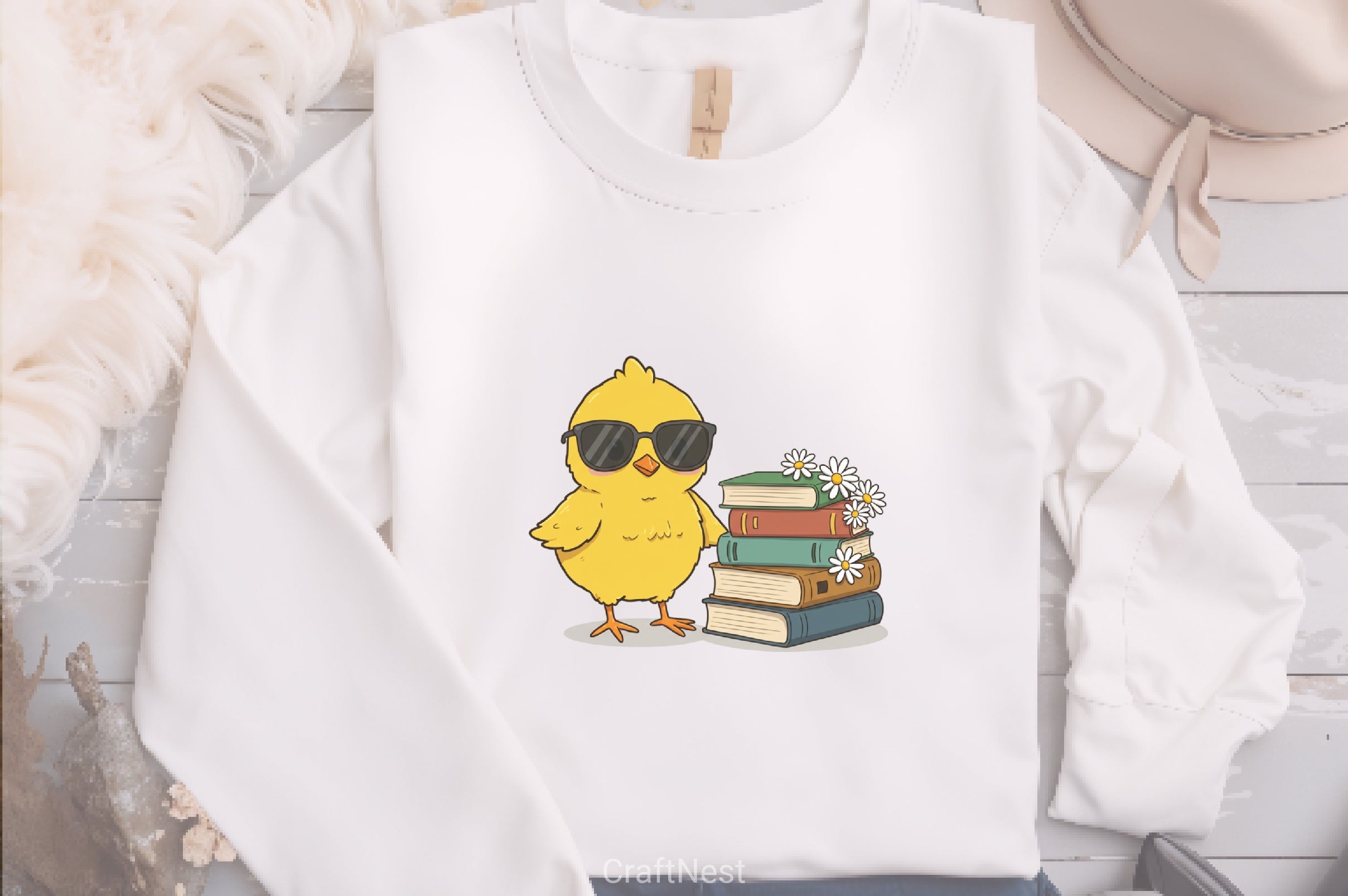 Groovy Easter Bookish Clipart Bundle - CraftNest - Digital Crafting and Art