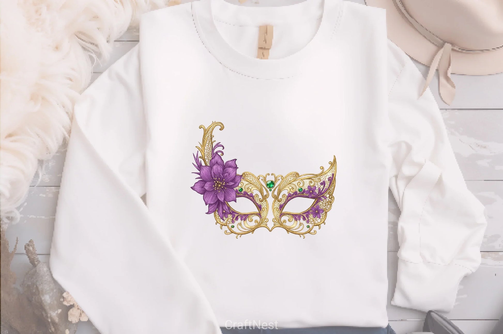 Mardi Gras Mask Clipart Bundle 4 - CraftNest - Digital Crafting and Art