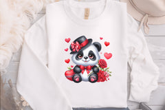 Valentine Panda Clipart Bundle - CraftNest - Digital Crafting and Art