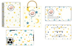 Cartoon Stars & Moons Clipart Bundle 1 - CraftNest - Digital Crafting and Art