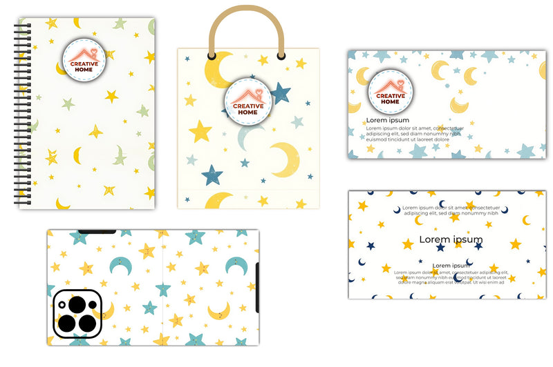 Cartoon Stars & Moons Clipart Bundle 1 - CraftNest - Digital Crafting and Art