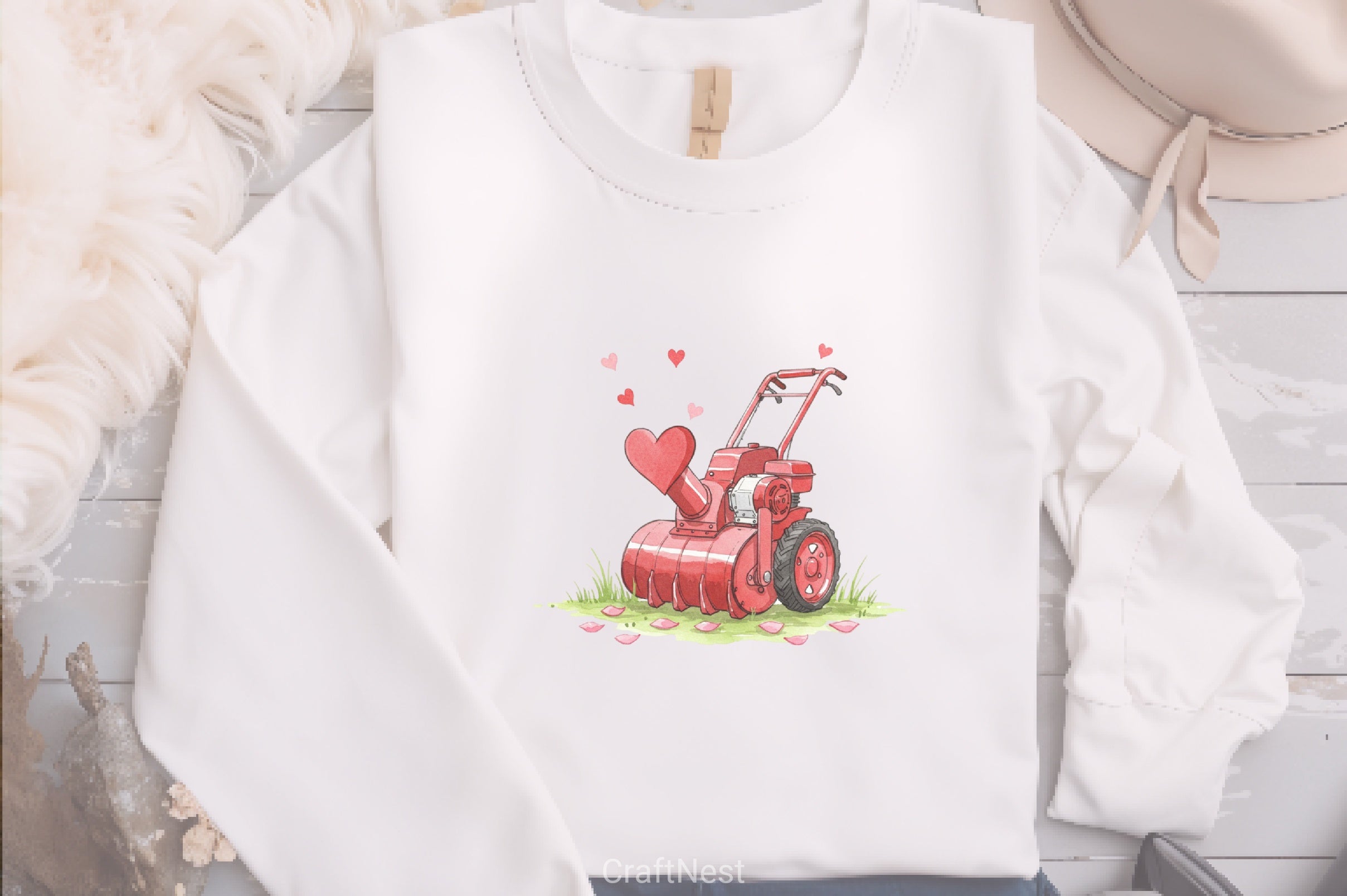 Valentine Garden Tools Clipart Bundle - CraftNest - Digital Crafting and Art