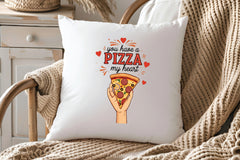 Pizza My Heart Valentine's Clipart Bundle - CraftNest - Digital Crafting and Art
