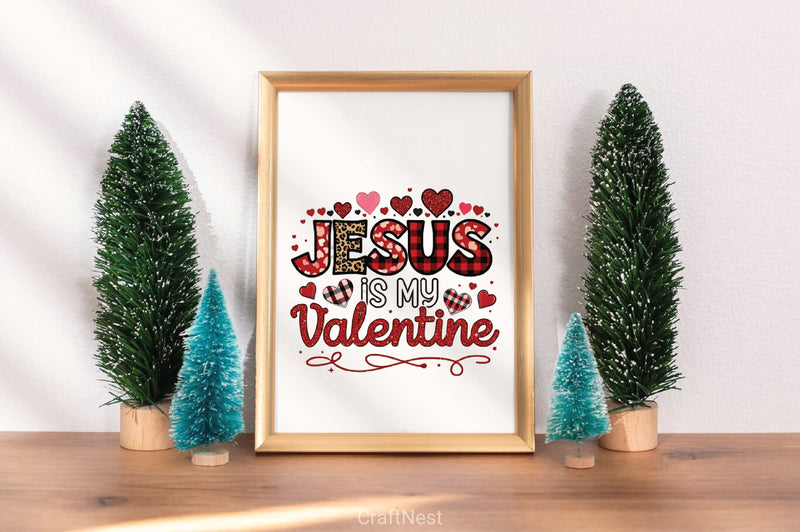 Jesus Valentine Sweatshirt Clipart Bundle 1 - CraftNest - Digital Crafting and Art