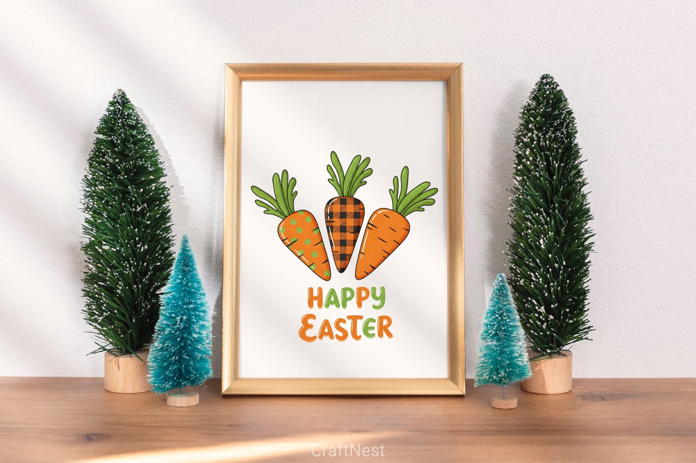 Happy Easter Carrots Clipart Bundle - CraftNest - Digital Crafting and Art