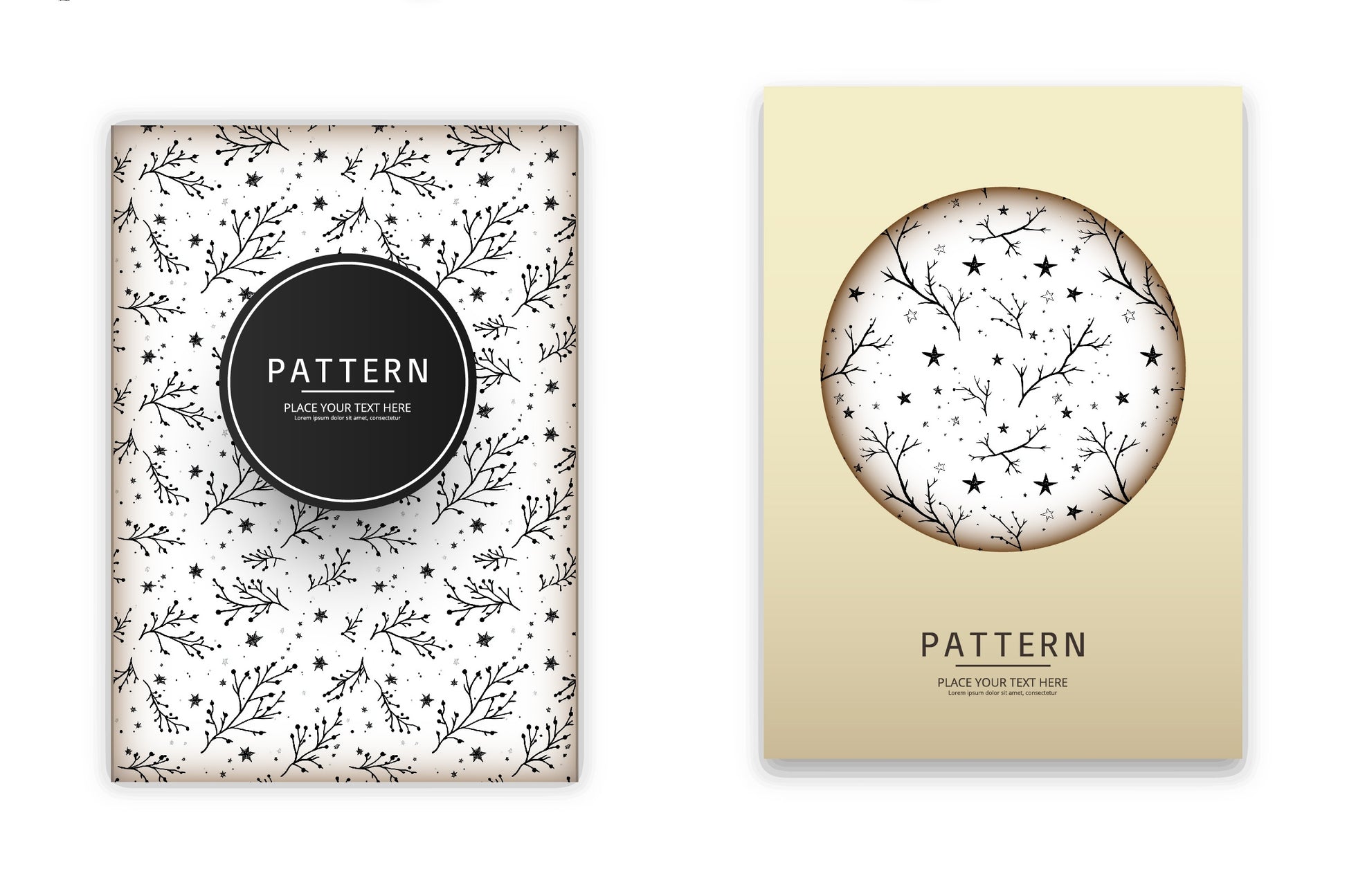 Christmas Stars & Twigs Clipart Bundle - CraftNest - Digital Crafting and Art