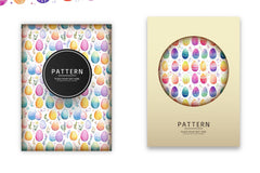 Easter Eggs Pattern Clipart Bundle 1 - CraftNest - Digital Crafting and Art