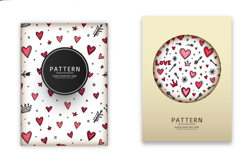 Hearts, Arrows, Stars & Crowns Clipart Bundle - CraftNest - Digital Crafting and Art