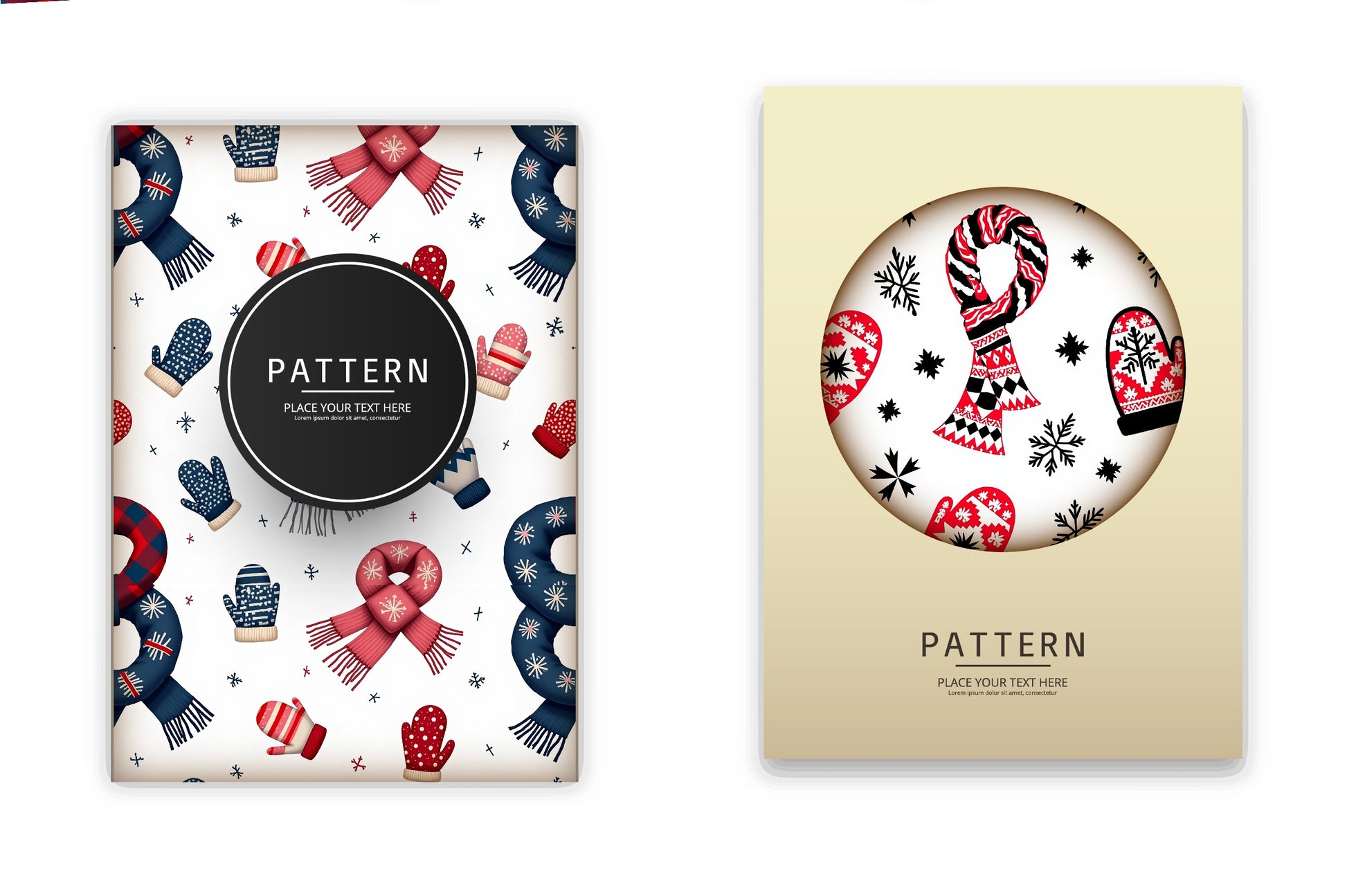 Cozy Scarves & Mittens Clipart Bundle - CraftNest - Digital Crafting and Art