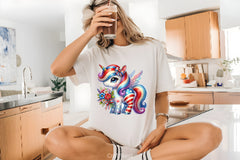 4th of July Unicorn Clipart Bundle 7 - CraftNest - Digital Crafting and Art