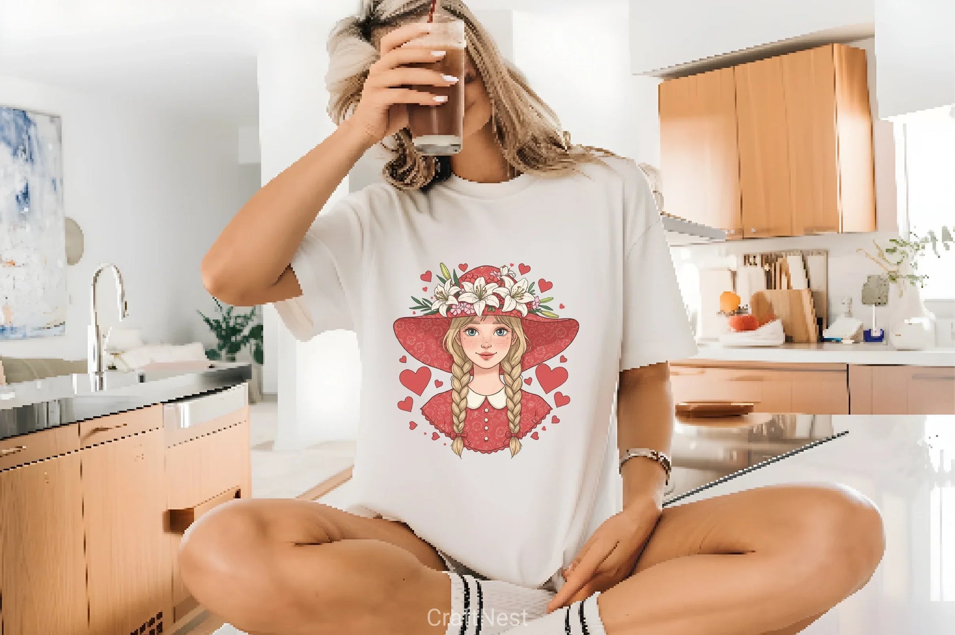 Girl Heart Clipart Bundle - CraftNest - Digital Crafting and Art