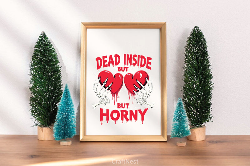 Dead Inside Valentine's Clipart Bundle - CraftNest - Digital Crafting and Art