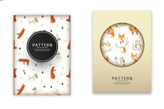 Foxes & Owls Pattern Clipart Bundle - CraftNest - Digital Crafting and Art