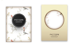 Delicate Bird Pattern Clipart Bundle - CraftNest - Digital Crafting and Art