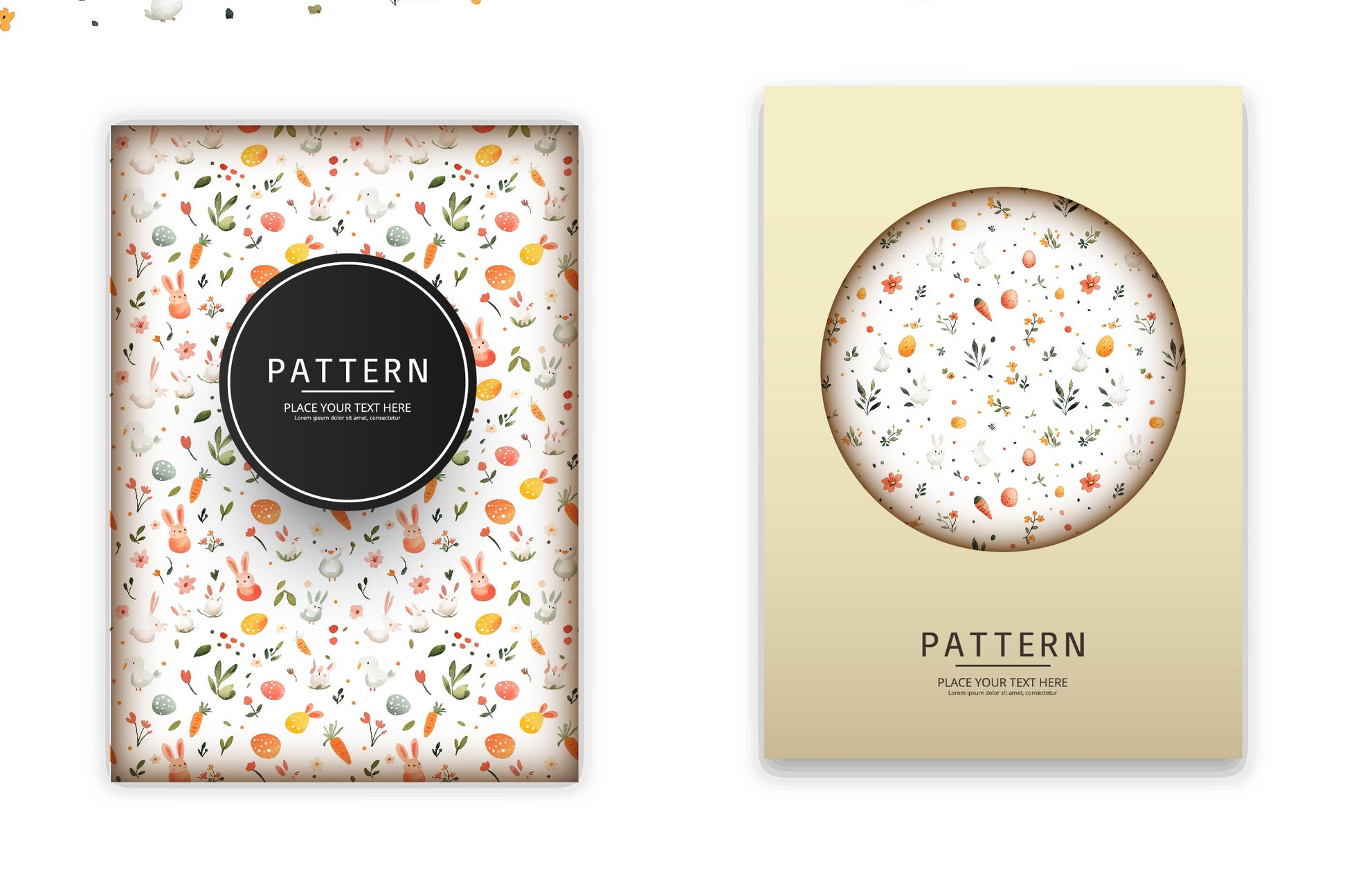 Easter Bunnies Lambs Chick Clipart Bundle - CraftNest - Digital Crafting and Art