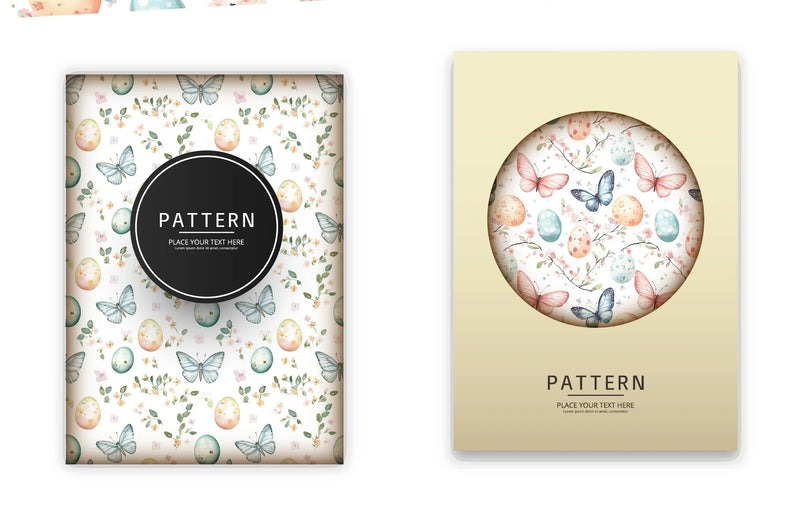 Easter Butterflies Eggs Blossoms Clipart Bundle - CraftNest - Digital Crafting and Art