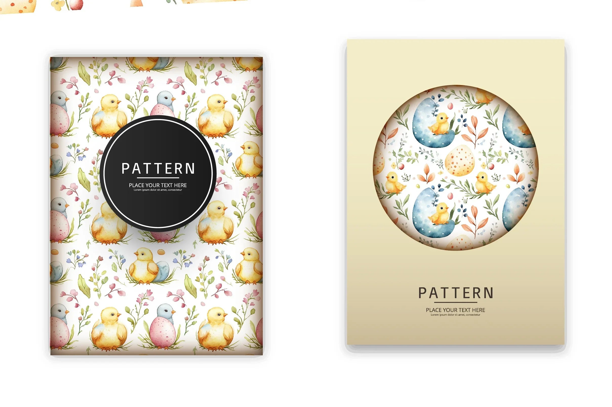 Easter Chicks Eggs Flowers Clipart Bundle - CraftNest - Digital Crafting and Art