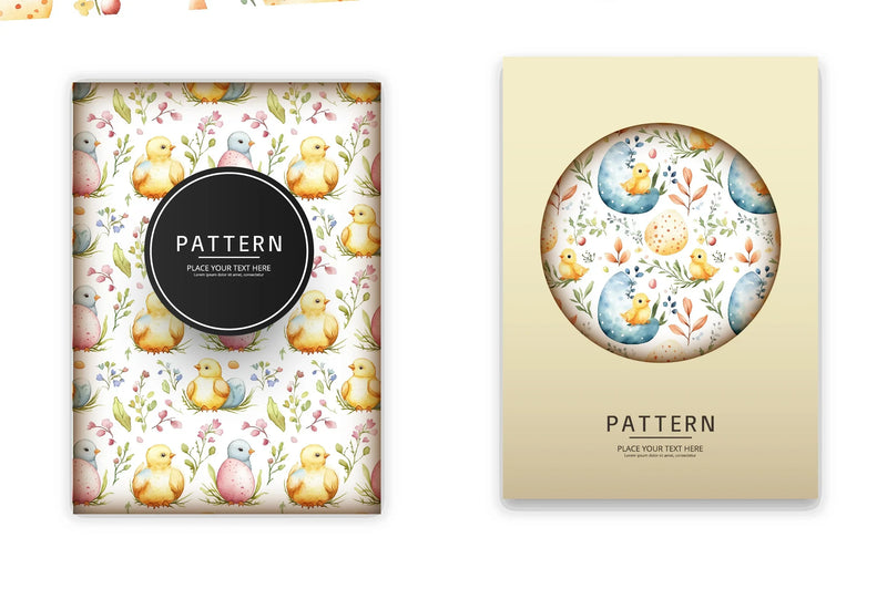 Easter Chicks Eggs Flowers Clipart Bundle - CraftNest - Digital Crafting and Art