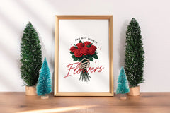 Anti Valentine's Day Flowers Clipart Bundle - CraftNest - Digital Crafting and Art