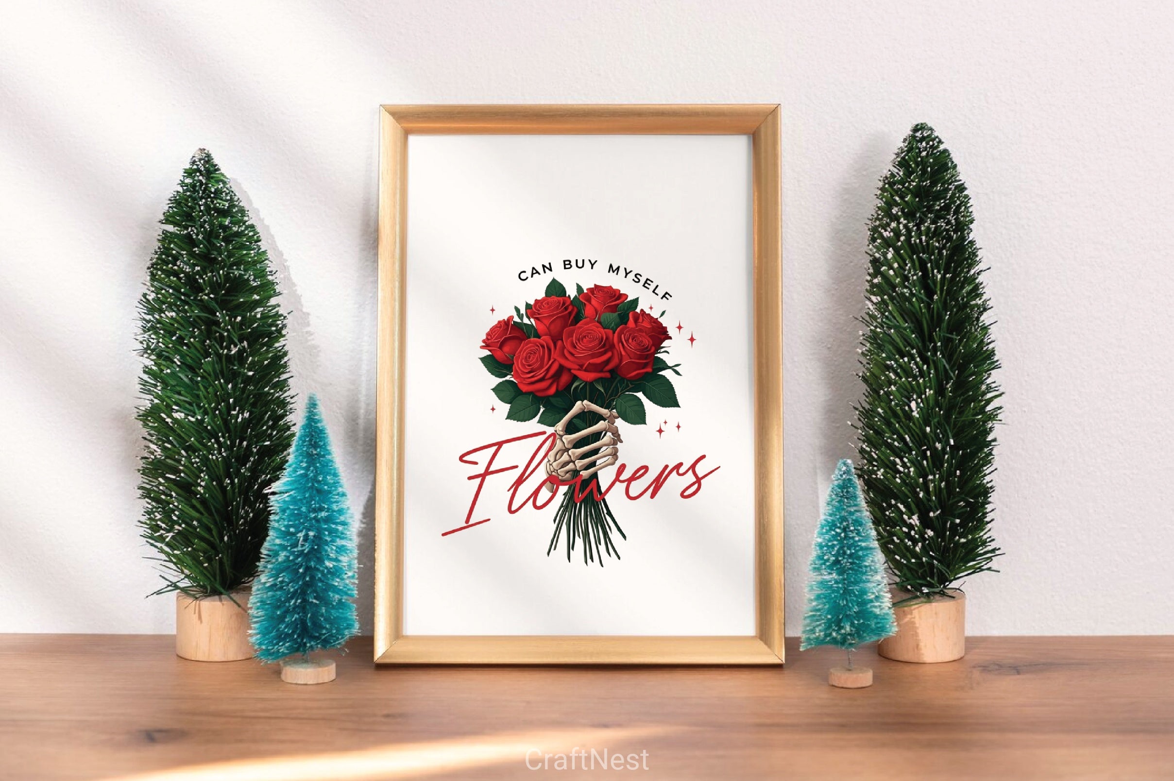 Anti Valentine's Day Flowers Clipart Bundle - CraftNest - Digital Crafting and Art