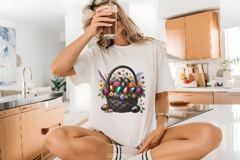 Gothic Easter Basket Clipart Bundle - CraftNest - Digital Crafting and Art