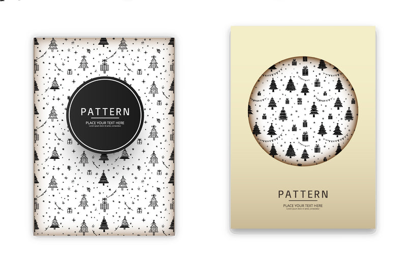 Christmas Trees & Presents Clipart Bundle - CraftNest - Digital Crafting and Art