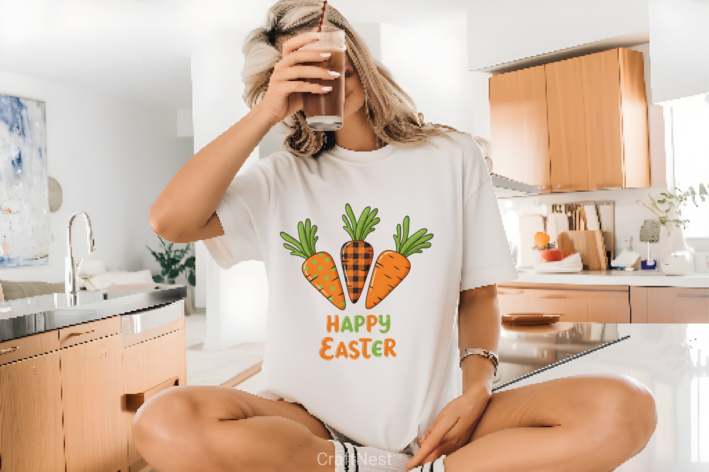 Happy Easter Carrots Clipart Bundle - CraftNest - Digital Crafting and Art