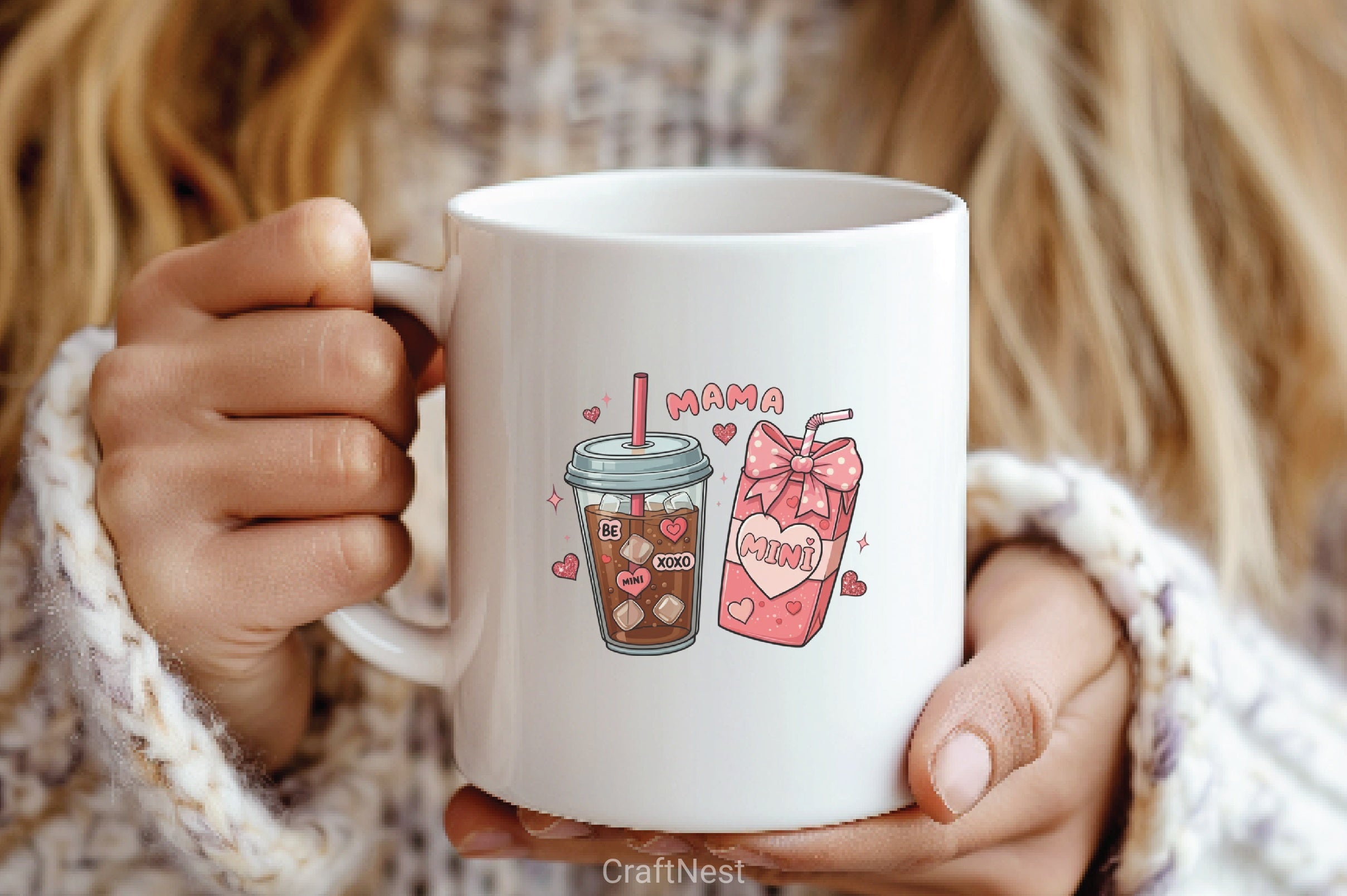 Mama Mini Valentines Clipart Bundle - CraftNest - Digital Crafting and Art
