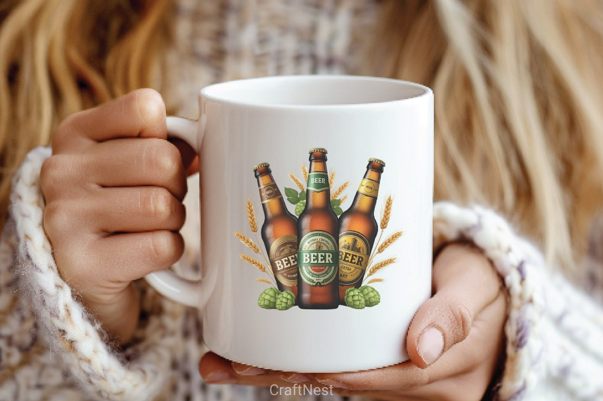 Beer Bottle Party Clipart Bundle - CraftNest - Digital Crafting and Art