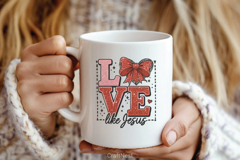 Faux Sequin Valentine Clipart Bundle - CraftNest - Digital Crafting and Art