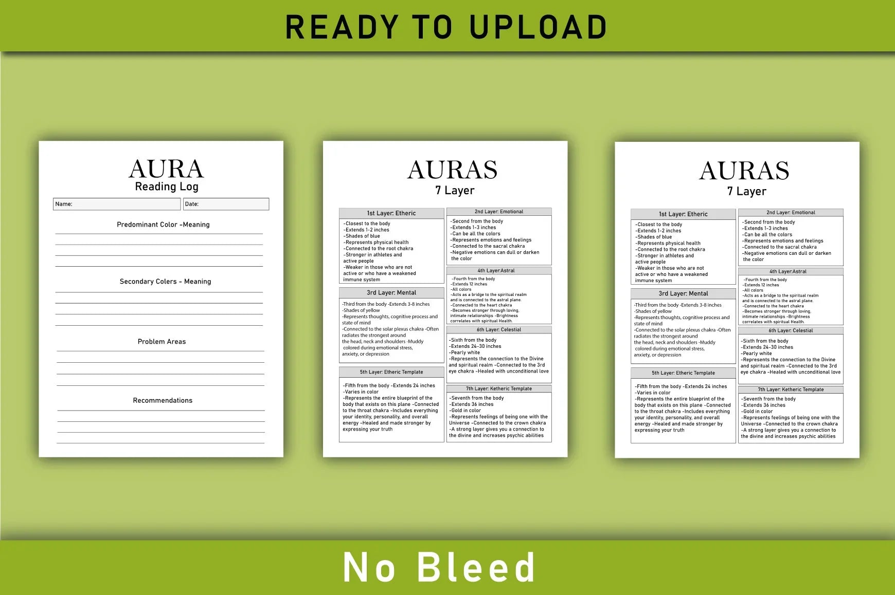 Aura Guide Book Planner - CraftNest - Digital Crafting and Art