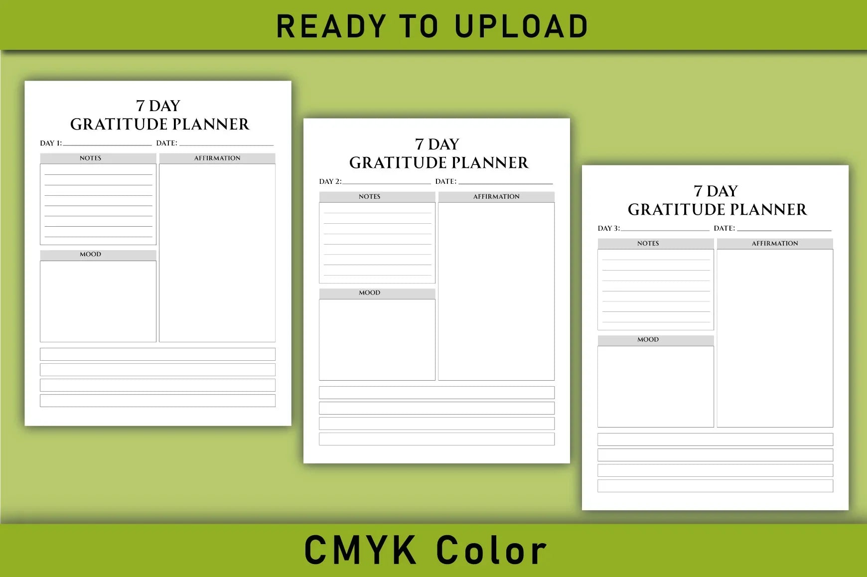 Gratitude Planner Day  Bundle - CraftNest - Digital Crafting and Art